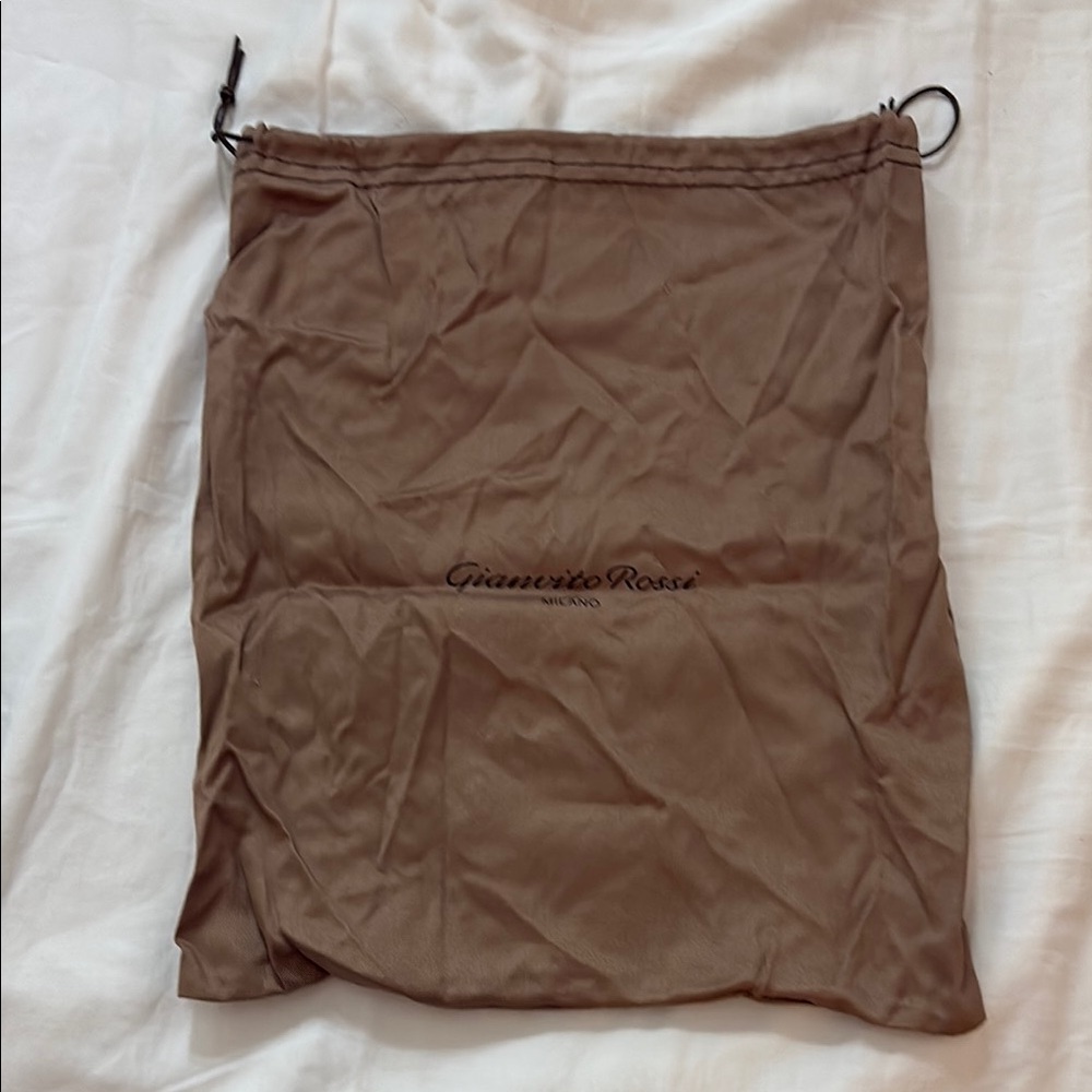 Gianvito Rossi Tan Dust Bag